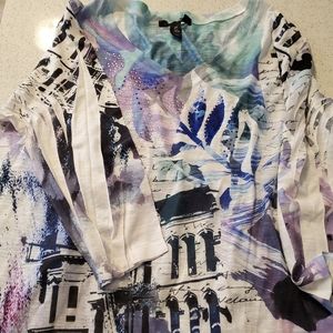 NWOT Style & Co Embellished Top